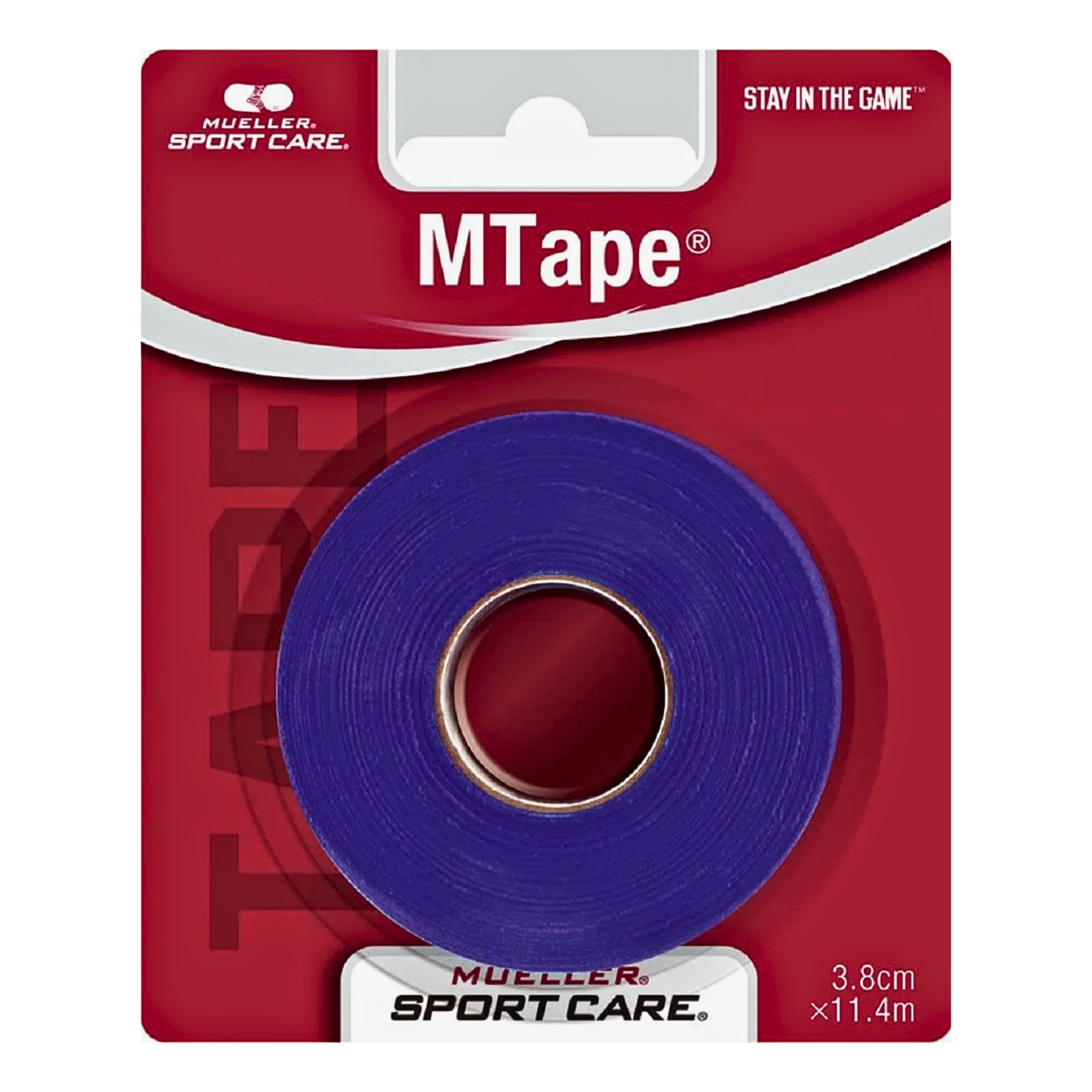 Mueller, M-Tape Athletic Sports Tape, Strong and Supportive Non-Elastic Wrap for Stability, Purple, 1 Roll
