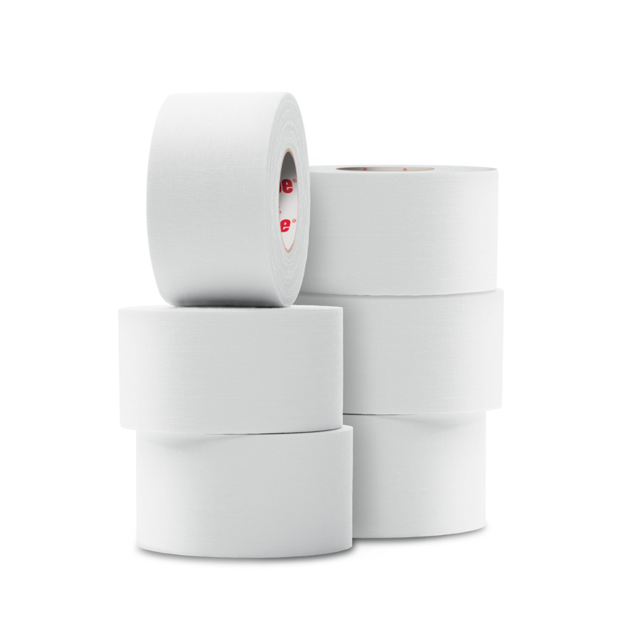 Mueller, MTape Athletic Tape, Strong and Supportive Non-Elastic Sports Wrap, White, 1.5" x 10 Yd, 6-Pack