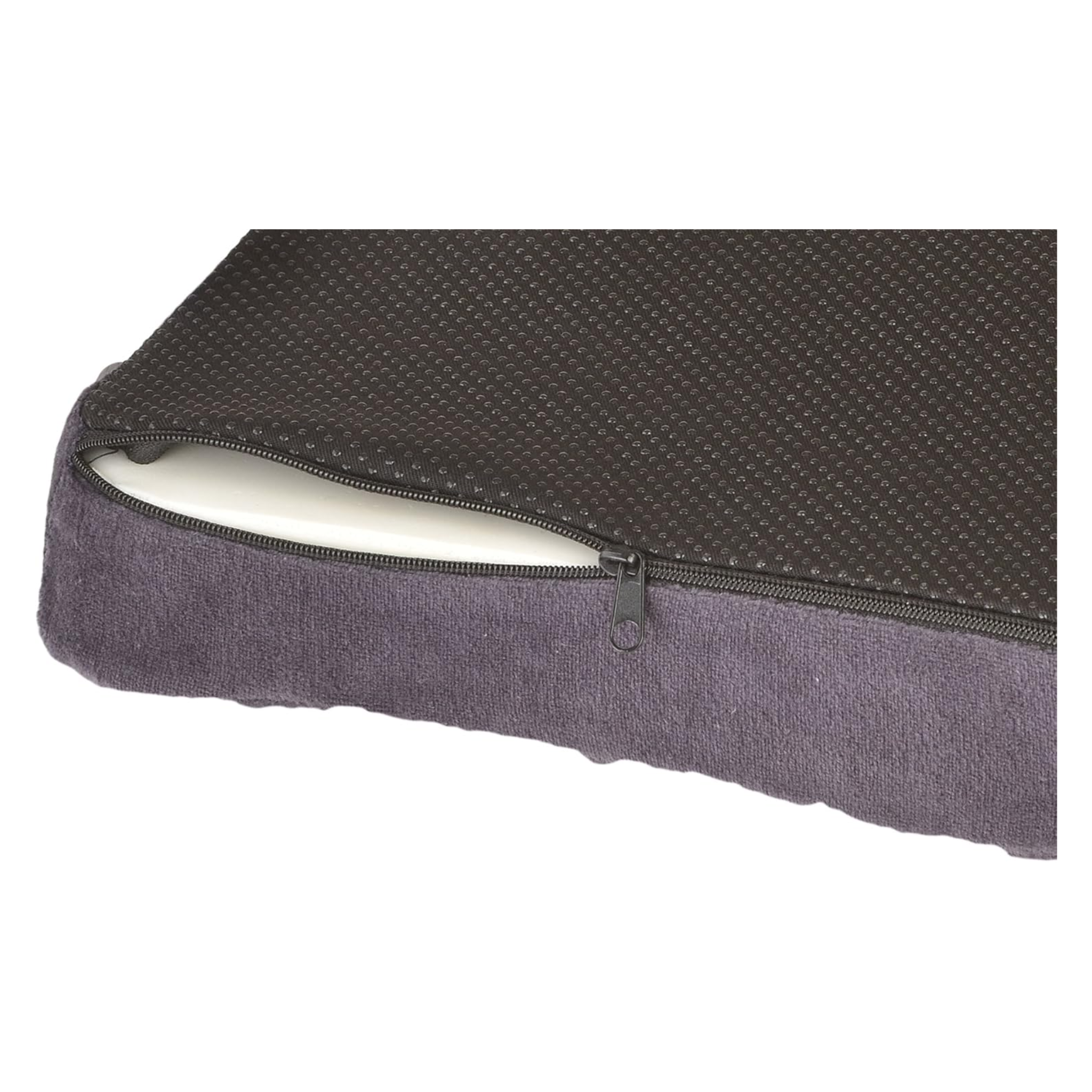 NOVA Medical, Memory Foam Coccyx Seat Cushion, Ergonomic Support for Tailbone Relief, Charcoal Blue