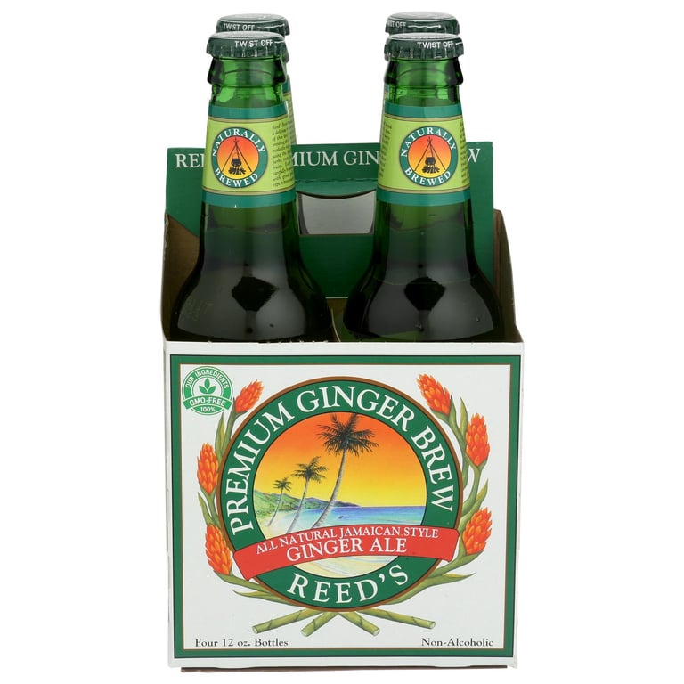 REEDS SODA 4PK GINGER PRM