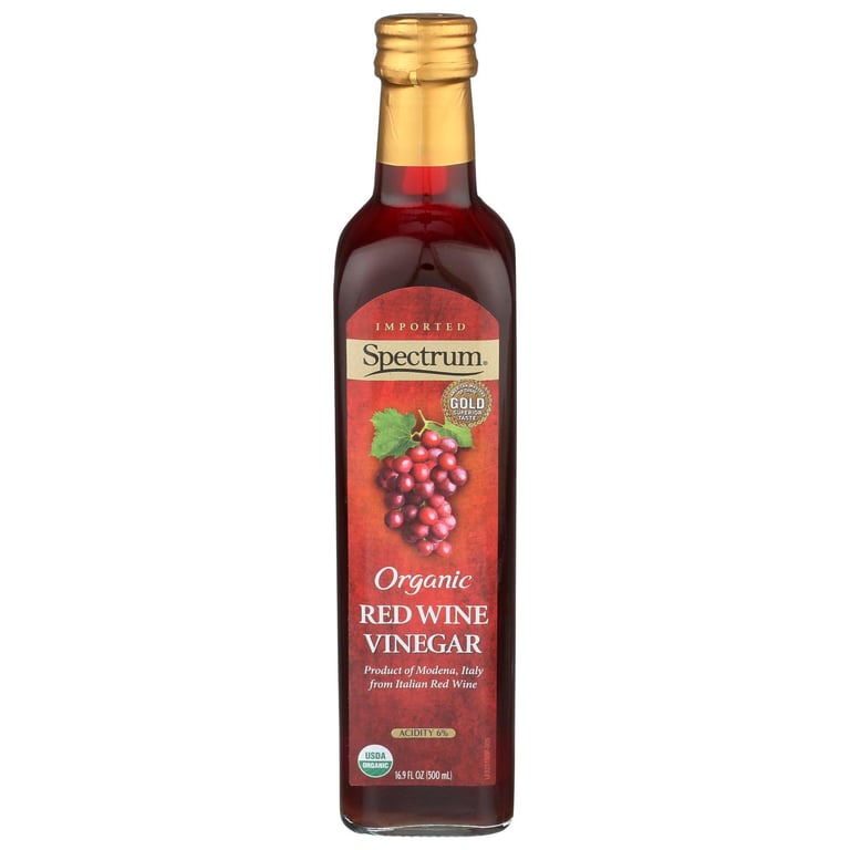 SPECTRUM NATURALS VINEGAR RED WINE ORG