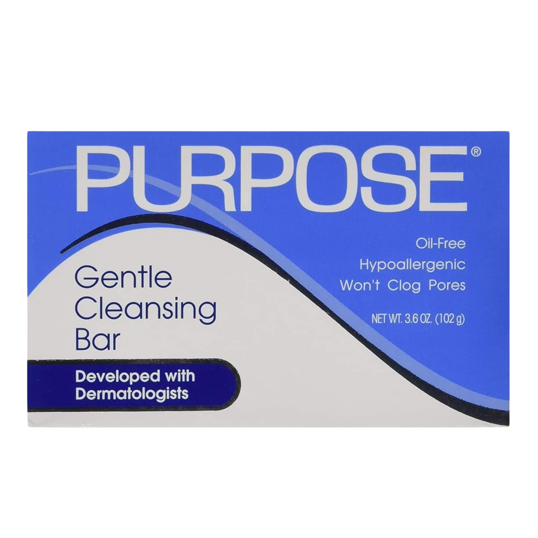 Purpose, Gentle Cleansing Bar, Mild and Soap-Free Cleanser for All Skin Types, 3.6 oz
