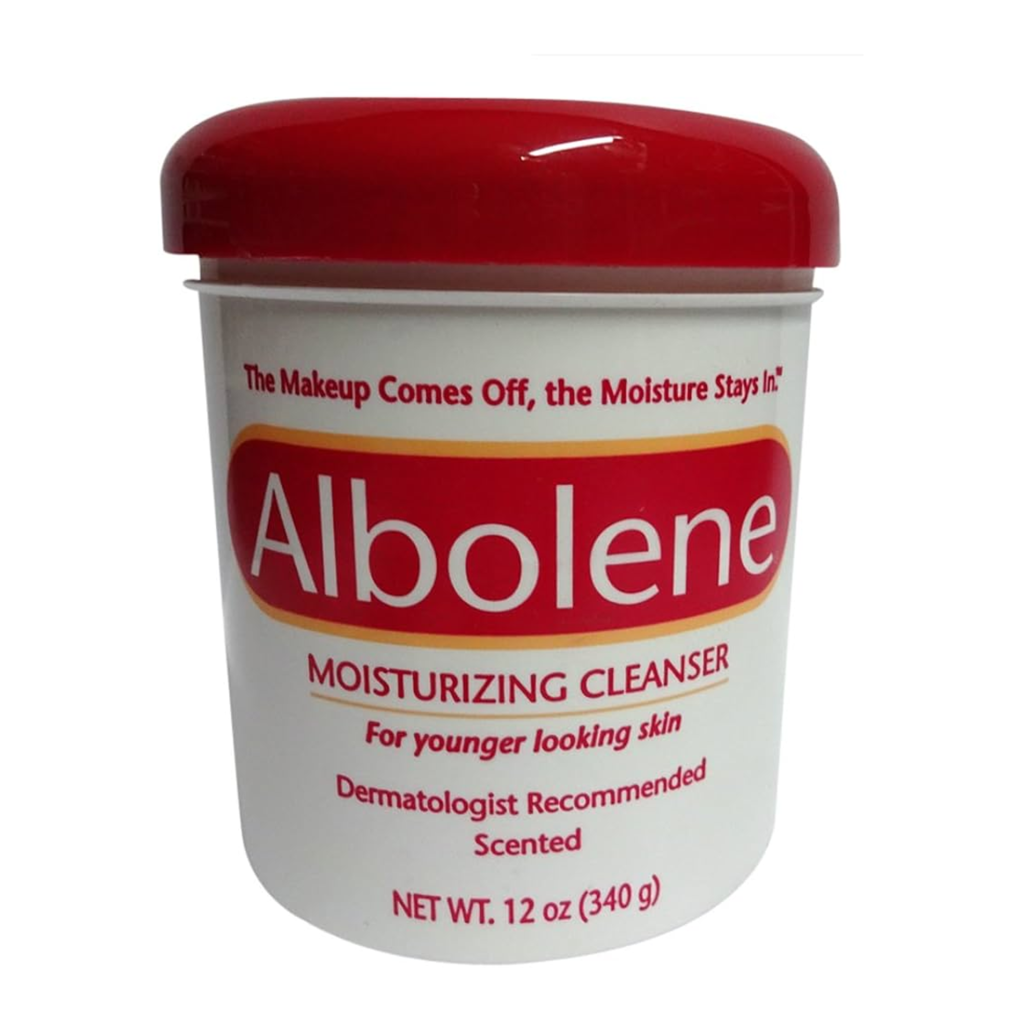 Albolene, Moisturizing Cleanser, Scented, Effective Makeup Remover and Hydrating Formula, 12 oz