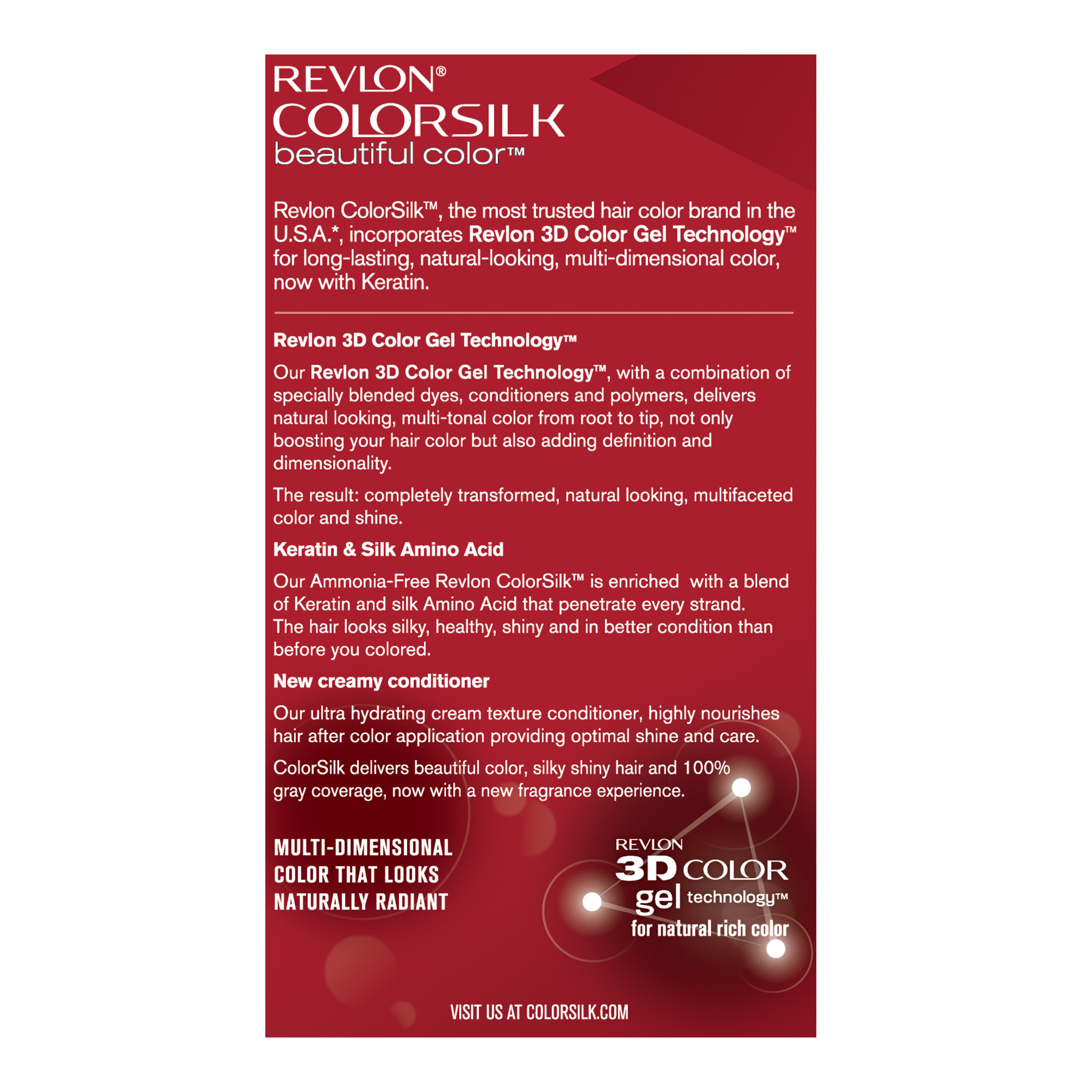 Revlon, ColorSilk Beautiful Color, 71 Golden Blonde, Long-Lasting Permanent Hair Color for Natural Shine, 1 Count - Pharmaful