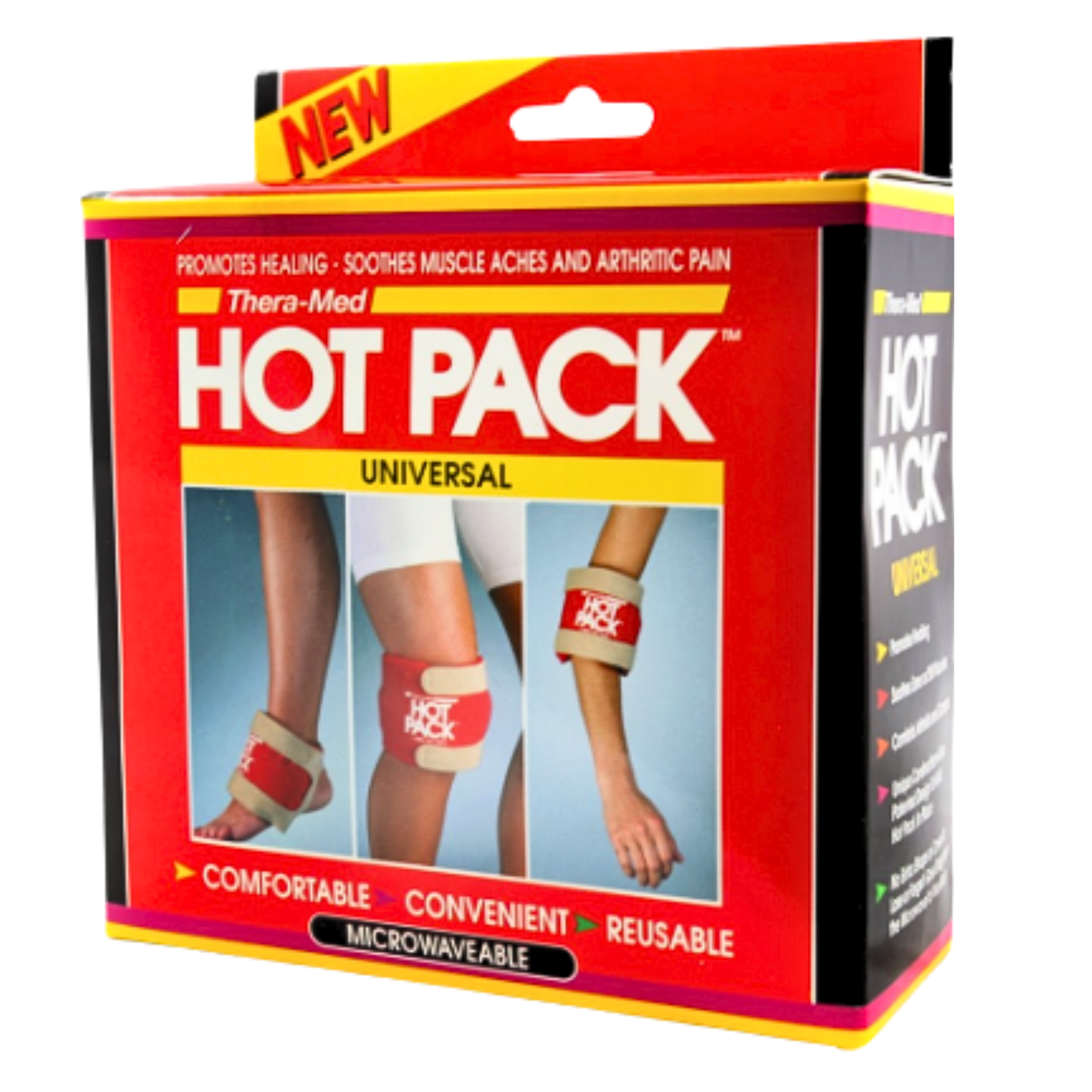 Theramed, Universal Hot Pack, Reusable Heat Therapy for Soothing Pain Relief